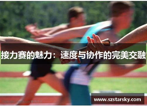 接力赛的魅力：速度与协作的完美交融